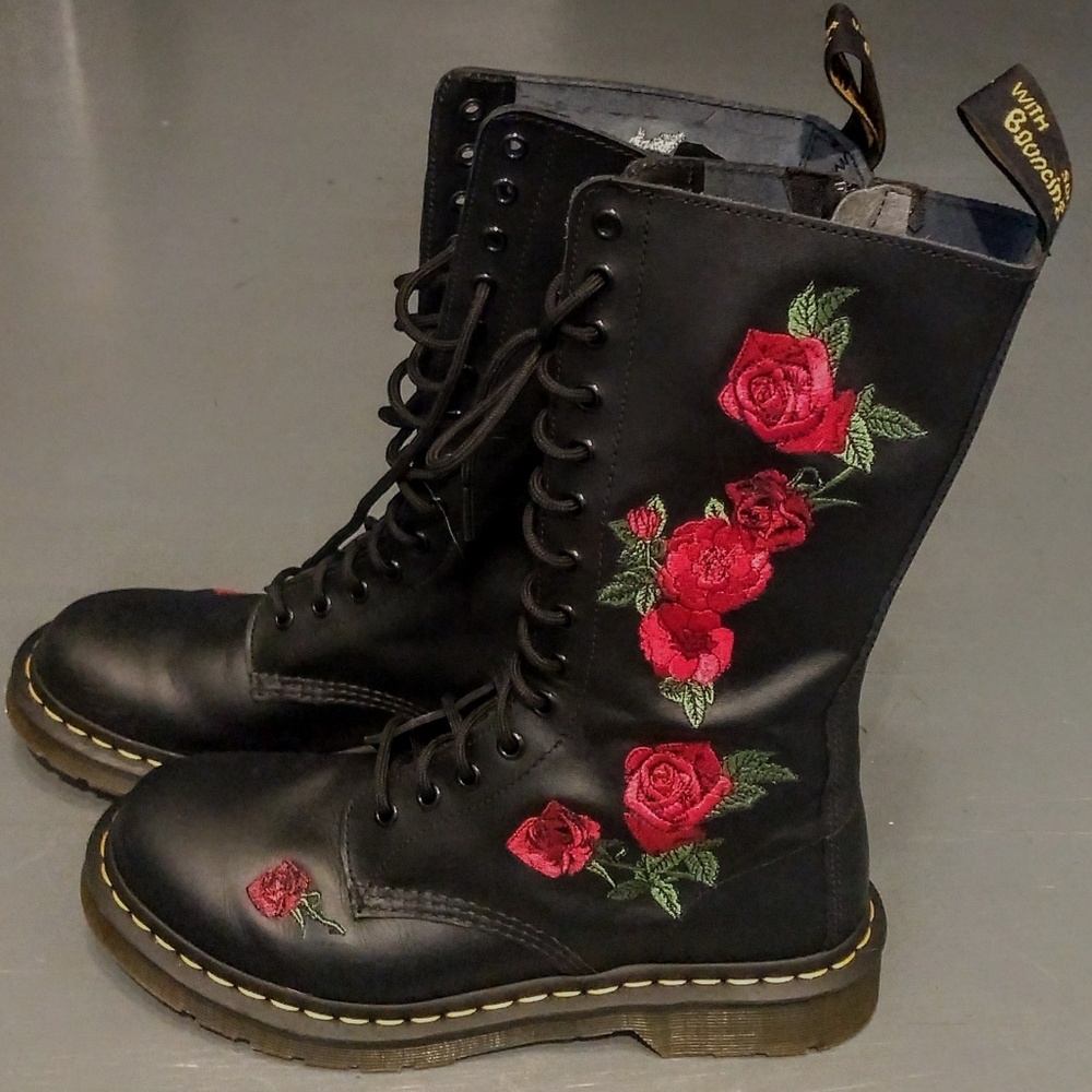 Dr. Martens Vonda 14-eye Lace-Up Boots